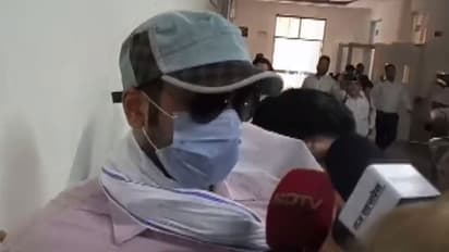 Twisha Sharma's husband Samarth Singh arrives at Jabalpur court (Photo/ANI)