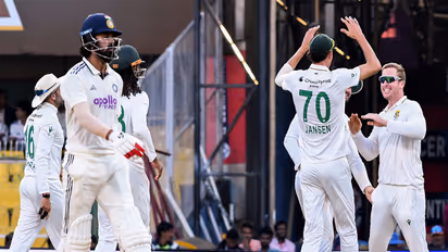 KL Rahul walking back to the pavillion after his dismissal (Photo: ANI)