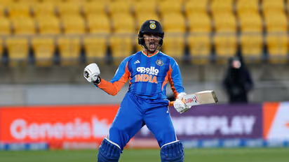 Abhishek Sharma. (Photo: @BCCI X)