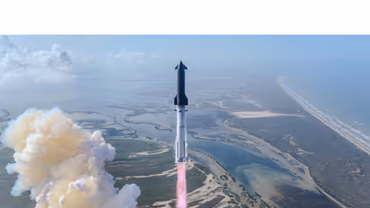 Starship V3 takes flight for the first time (Photo/X/@SpaceX)