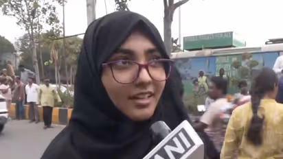 NEET candidate shares her feedback (Photo/ANI)