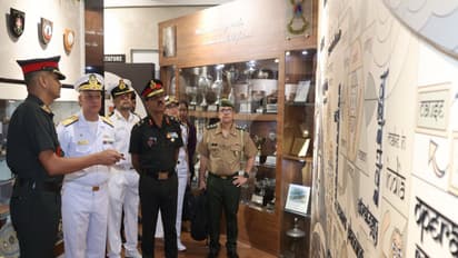 Brazilian Delegation visits College of Defence Management (Photo/ X@HQ_IDS_India)