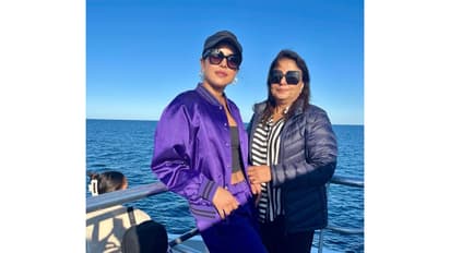 Actor Priyanka Chopra with her mother Madhu Chopra (Image source: Priyanka’s Instagram handle)