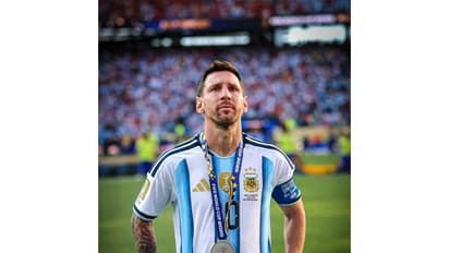 Lionel Messi. (Photo: X/@AFASeleccionEN)