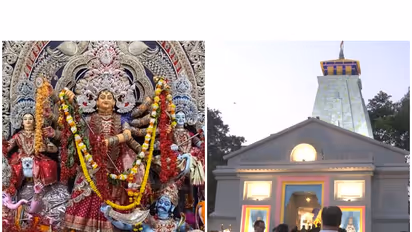 Devotees gather at temples and Durga Puja pandals across the country (Photos/ANI)