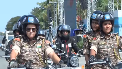 CRPF, Chhattisgarh Police contingents to take part in Rashtriya Ekta Diwas Parade on Oct 31 (Photo: ANI)