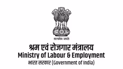 Logo of Labour Ministry (Photo/X/@LabourMinistry)