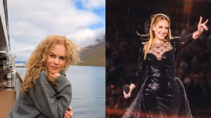 Nicole Kidman (left), Adele (Photo/Instagram/@nicolekidman,@adele)