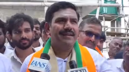 BJP State President B Y Vijayendra (Photo/ANI)