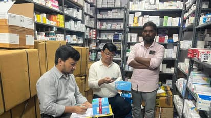 DCA raids wholesale medical shop (Photo/ANI)