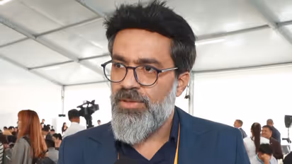 Iranian broadcaster IRIB journalist Yusef Salami (Photo/ANI)