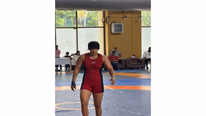 Two-time U20 champion Kajal. (Photo: WFI)