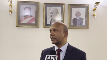 India’s Ambassador to Russia Vinay Kumar (Photo/ANI)