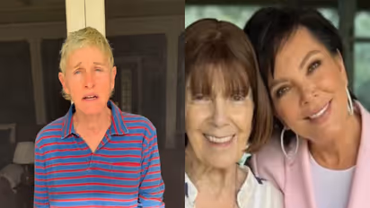 Ellen DeGeneres, Kris Jenner with her mother (Photo/Instagram/@ellendegeneres)