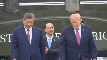 US President Donald Trump and Chinese President Xi Jinping (Photo/TruthSocial@realDonaldTrump)
