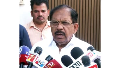 Karnataka Home Minister G Parameshwara (File Photo/ANI)