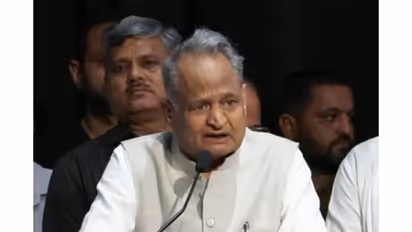 Congress leader and former Rajasthan CM Ashok Gehlot (File Photo/ANI)