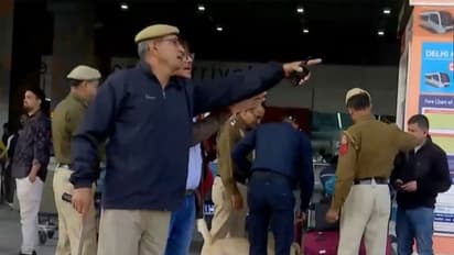 Dog squad conducts checks at IGI T-3 ahead of extradition of gangster Anmol Bishnoi (Photo/ANI)