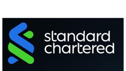 Standard Chartered logo (Photo/Standard Chartered's Weekly Market View Report))