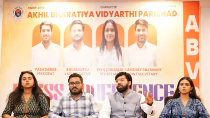 ABVP panel for DUSU elections (Photo/ANI)