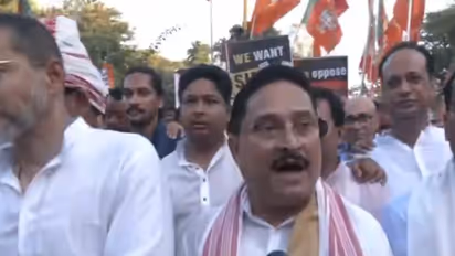 Assam BJP president Dilip Saikia (Photo/ ANI)