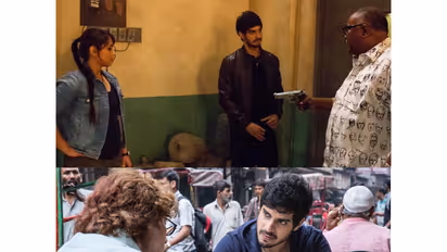 Tahir Raj Bhasin, Rani Mukerji on 'Mardaani' sets (Photo/Instagram@tahirrajbhasin)