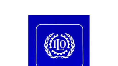 Official logo of ILO (Photo/https://www.ilo.org/)