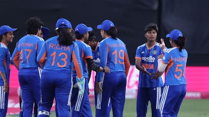 India Women's team celebrating (Photo: X/@BCCIWomen)