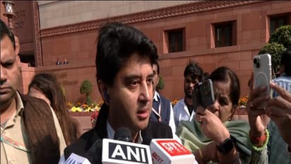 Union Minister of Communications Jyotiraditya Scindia (Photo/ANI)