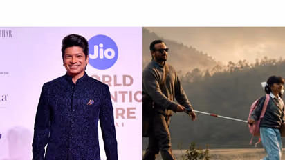 Shaan reunites with Saif Ali Khan (File photo/ANI/Instagram@ZeeMusicCompany)