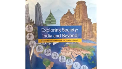 NCERT's now-withdrawn Class 8 Social Science textbook (Photo/NCERT)
