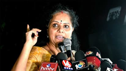 TRS chief K Kavitha (Photo/ANI)