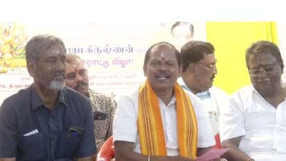 Hindu Makkal Katchi founding president Arjun Sampath (Photo/ANI)