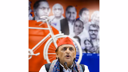 Samajwadi Party chief Akhilesh Yadav (File Photo/ANI)