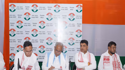 Congress's Bhupesh Baghel-led Assam opposition meeting (Photo/@bhupeshbaghel)
