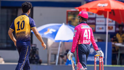 Madhav Tiwari scalped three wickets. (Photo: MPCA)