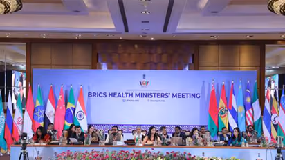 16th BRICS Health Ministers' meeting (Photo/Release)