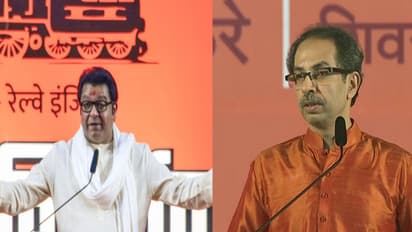 MNS chief Raj Thackeray and Shiv Sena (UBT) chief Uddhav Thackeray (Photo/ANI)