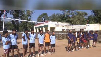 Visual from inter-village volleyball tournament (Photo/ANI)