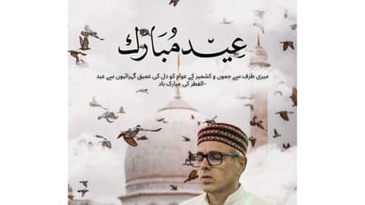 Jammu and Kashmir Chief Minister Omar Abdullah (Photo/@OmarAbdullah)