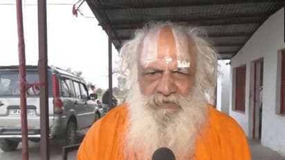 Former litigant for Ram Lalla and Mahant of Hanumangarhi Temple, Mahant Dharmadas Baba (Photo/ANI)
