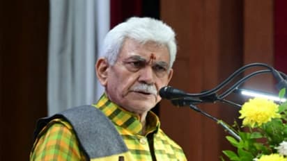 Lieutenant Governor Manoj Sinha. (Photo/ANI)