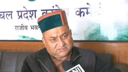 Himachal pradesh Congress Committee Chief Vinay Kumar (File photo/ANI)