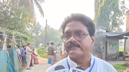 Congress candidate for Nandigram Assembly by-election, Milan Pradhan (Photo/ANI)