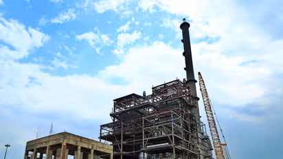 A view of the second generation (2G) ethanol bio-refinery of BPCL (File Photo/ANI)