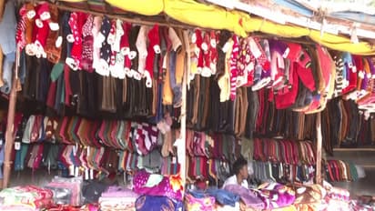 A winter wear market in Hyderabad, Telangana (Photo/ANI)