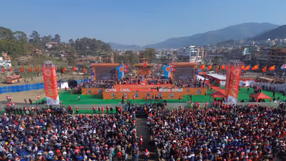 Former Nepali Prime Minister KP Sharma Oli calls for unity to restore dissolved parliament (Photo/ANI)