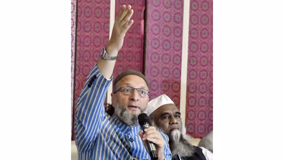 All India Majlis-e-Ittehadul Muslimeen (AIMIM) chief Asaduddin Owaisi (File Photo/ANI)