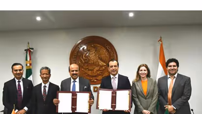 India and Mexico sign Terms of Reference (Photo/PIB)