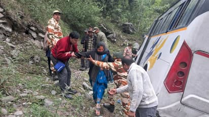 Passengers were safely evacuated by ITBP personnel, (Photo/ANI)